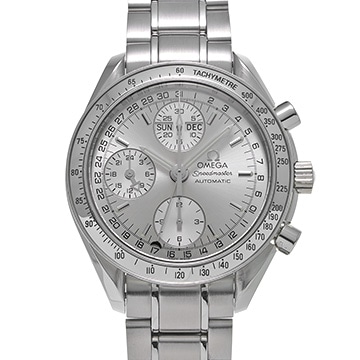 オメガ スピードマスター トリプルカレンダー 3523.30 シルバー メンズ 時計 【中古】【wristwatch】