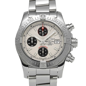 ブライトリング アベンジャー II A133813K/G809 アイボリー/ブラック メンズ 時計 【中古】【wristwatch】