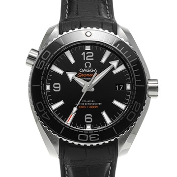 オメガ シーマスター プラネットオーシャン 600 マスタークロノメーター 215.33.40.20.01.001 ブラック メンズ 時計 【中古】【wristwatch】