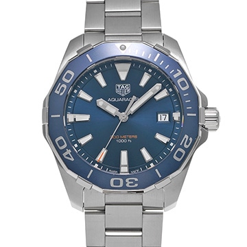 タグ ホイヤー アクアレーサー クォーツ WAY111C.BA0928 ブルー メンズ 時計 【中古】【wristwatch】