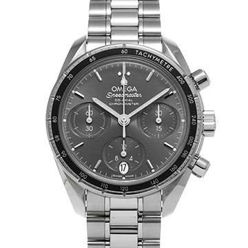 オメガ スピードマスター 38 コーアクシャル 324.30.38.50.06.001 グレー ユニセックス 時計 【中古】【wristwatch】