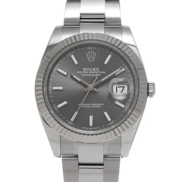 ロレックス デイトジャスト 41 126334 スレート メンズ 時計 【中古】【wristwatch】