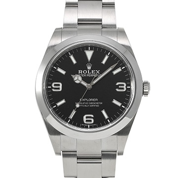 ロレックス エクスプローラー 214270 ブラック メンズ 時計 【中古】【wristwatch】