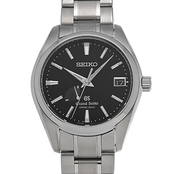 グランドセイコー ヘリテージコレクション スプリングドライブ SBGA041 ブラック メンズ 時計 【中古】【wristwatch】