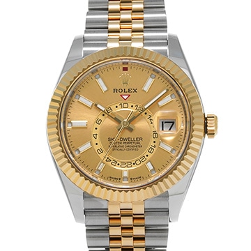 ロレックス スカイドゥエラー 336933 シャンパン メンズ 時計 【中古】【wristwatch】