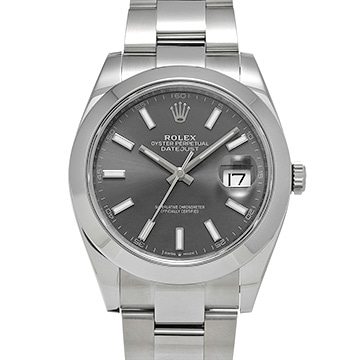 ロレックス デイトジャスト 41 126300 スレート メンズ 時計 【中古】【wristwatch】