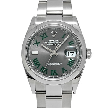 ロレックス デイトジャスト 36 126200 スレート メンズ 時計 【中古】【wristwatch】