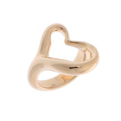 ティファニー オープンハート リング ゴールド K18イエローゴールド YG レディース ジュエリー 【中古】【jewelry】