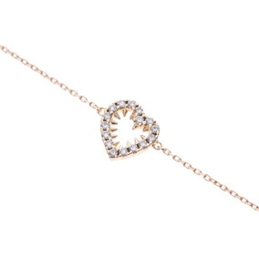 タサキ デインジャーハート ブレスレット ゴールド K18イエローゴールド YG レディース ジュエリー 【中古】【jewelry】