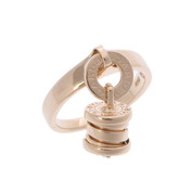 ブルガリ B.ZERO1エレメント リング 1PD ゴールド K18イエローゴールド YG レディース ジュエリー 【中古】【jewelry】