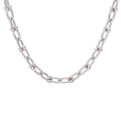 ティファニー ハードウェアネックレス シルバー シルバー925 レディース ジュエリー 【中古】【jewelry】