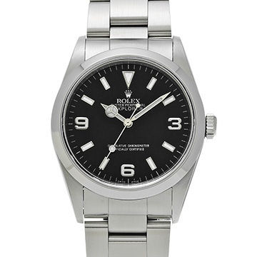 ロレックス エクスプローラー 14270 ブラック メンズ 時計 【中古】【wristwatch】
