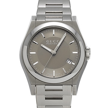 グッチ パンテオン YA115424 ブラウン ユニセックス 時計 【中古】【wristwatch】