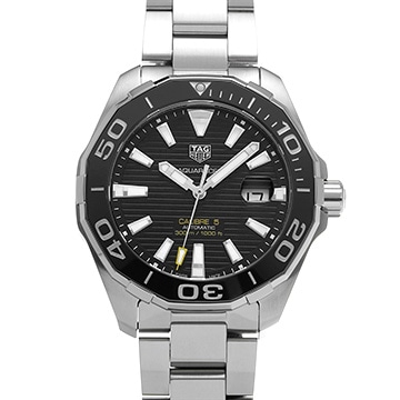 タグ ホイヤー アクアレーサー キャリバー5 WAY201A.BA0927 ブラック メンズ 時計 【中古】【wristwatch】