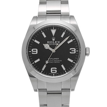 ロレックス エクスプローラー 214270 ブラック メンズ 時計 【中古】【wristwatch】