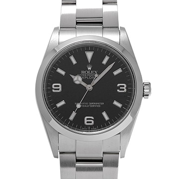 ロレックス エクスプローラー 114270 ブラック メンズ 時計 【中古】【wristwatch】
