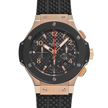 ウブロ ビッグバン ゴールド セラミック 301.PB.131.RX ブラックカーボン メンズ 時計 【中古】【wristwatch】