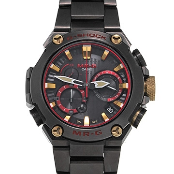 カシオ G-SHOCK MR-G B2000シリーズ 赤備え MRG-B2000B-1A4JR ブラック/レッド メンズ 時計 【中古】【wristwatch】