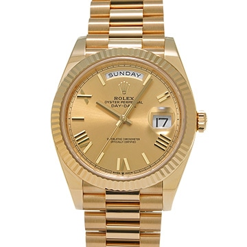 ロレックス デイデイト 40 228238 シャンパン メンズ 時計 【中古】【wristwatch】