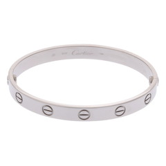 カルティエ ラブブレスレット #16 旧型 シルバー B6005600 K18ホワイトゴールド WG レディース ジュエリー 【中古】【jewelry】