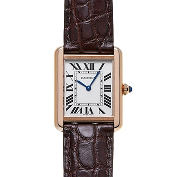 カルティエ タンク ソロ SM W5200024 シルバー レディース 時計 【中古】【wristwatch】