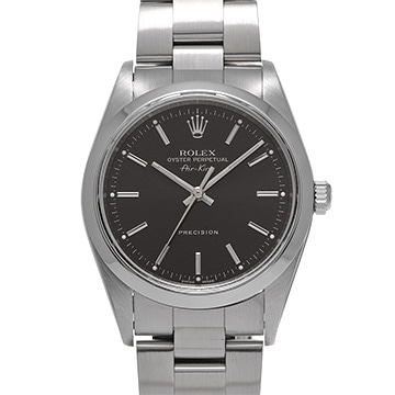 ロレックス エアキング 14000M ブラック メンズ 時計 【中古】【wristwatch】