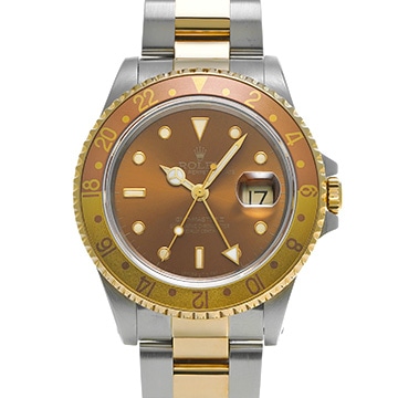 ロレックス GMTマスターII 16713 ブラウン メンズ 時計 【中古】【wristwatch】