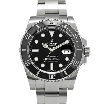 ロレックス サブマリーナ デイト 116610LN ブラック メンズ 時計 【中古】【wristwatch】
