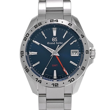 グランドセイコー スポーツコレクション クォーツ GMT SBGN005 ブルー メンズ 時計 【中古】【wristwatch】