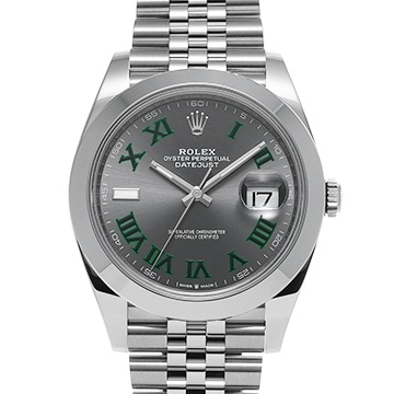 ロレックス デイトジャスト 41 126300 スレートグレー メンズ 時計 【中古】【wristwatch】