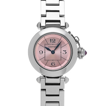 カルティエ ミスパシャ W3140008 ピンク レディース 時計 【中古】【wristwatch】