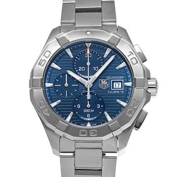 タグ ホイヤー アクアレーサー キャリバー16 クロノグラフ CAY2112.BA0927 ブルー メンズ 時計 【中古】【wristwatch】
