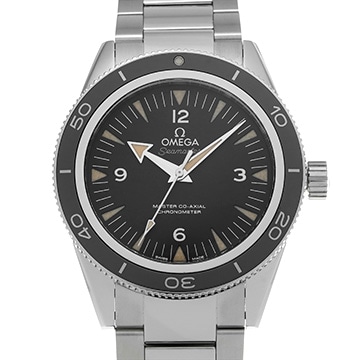 オメガ シーマスター 300 マスターコーアクシャル 233.30.41.21.01.001 ブラック メンズ 時計 【中古】【wristwatch】