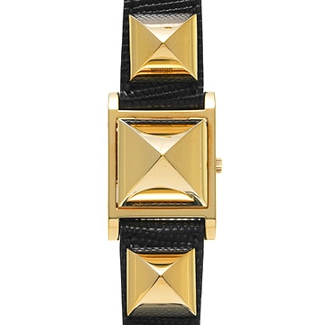 エルメス メドール ME1.201 ホワイト レディース 時計 【中古】【wristwatch】