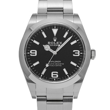 ロレックス エクスプローラー 214270 ブラック メンズ 時計 【中古】【wristwatch】