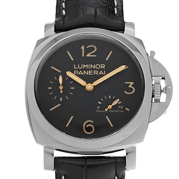 パネライ ルミノール 1950 3デイズ パワーリザーブ PAM00423 ブラック メンズ 時計 【中古】【wristwatch】