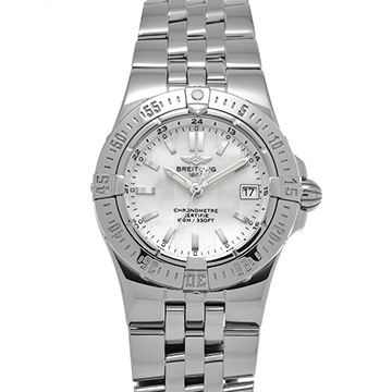ブライトリング スターライナー A710A00PA ホワイトシェル レディース 時計 【中古】【wristwatch】
