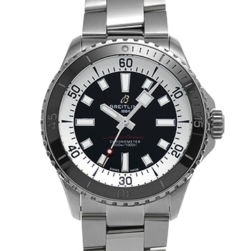 ブライトリング スーパーオーシャン オートマチック 42 A17375211B1A1 ブラック メンズ 時計 【中古】【wristwatch】