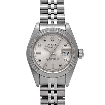 ロレックス デイトジャスト 69174 シルバー レディース 時計 【中古】【wristwatch】