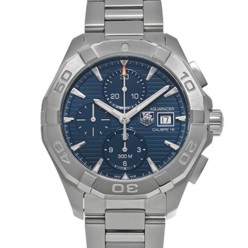 タグ ホイヤー アクアレーサー キャリバー16 クロノグラフ CAY2112.BA0927 ブルー メンズ 時計 【中古】【wristwatch】