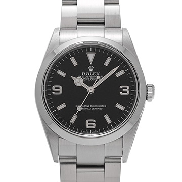 ロレックス エクスプローラー 114270 ブラック メンズ 時計 【中古】【wristwatch】