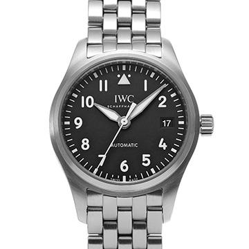 IWC パイロットウォッチ オートマティック 36 IW324010 ブラック ユニセックス 時計 【中古】【wristwatch】