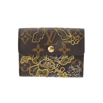 ルイ ヴィトン モノグラムダンテェル ラドロー ブラウン M95391 レザー レディース 財布 【中古】【purse】