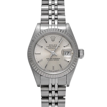 ロレックス デイトジャスト 69174 シルバー レディース 時計 【中古】【wristwatch】