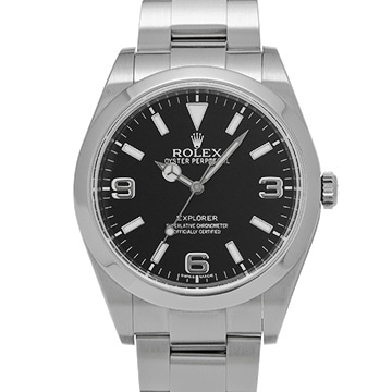 ロレックス エクスプローラー 214270 ブラック メンズ 時計 【中古】【wristwatch】