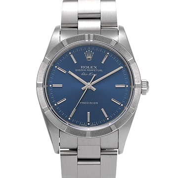ロレックス エアキング 14010 ブルー メンズ 時計 【中古】【wristwatch】