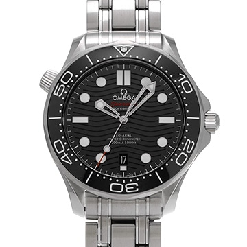 オメガ シーマスター ダイバー300 コーアクシャル マスタークロノメーター 210.30.42.20.01.001 ブラック メンズ 時計 【中古】【wristwatch】