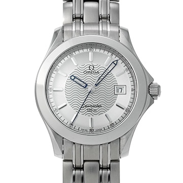 オメガ シーマスター 120 クォーツ 2511.31 シルバー メンズ 時計 【中古】【wristwatch】