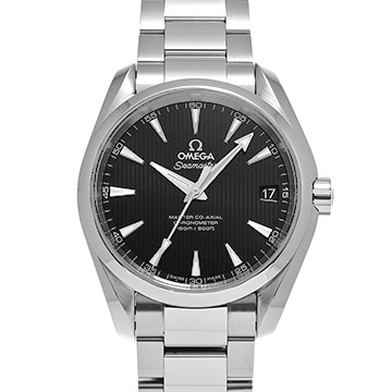 オメガ シーマスター アクアテラ マスター コーアクシャル 231.10.39.21.01.002 ブラック メンズ 時計 【中古】【wristwatch】