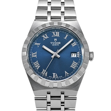 チューダー / チュードル ロイヤル 28500 ブルー メンズ 時計 【中古】【wristwatch】
